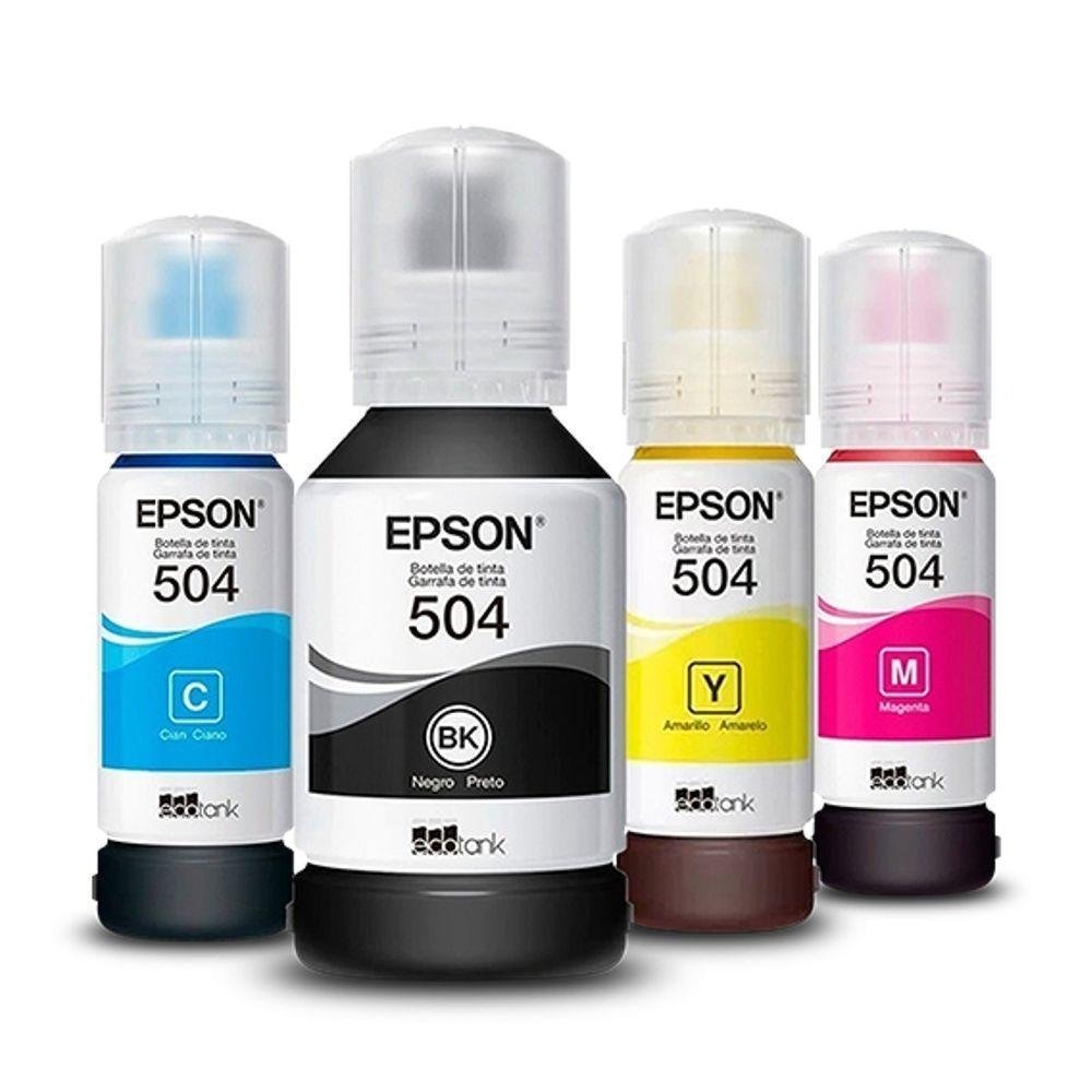 Kit tinta T504/504 - Original Epson